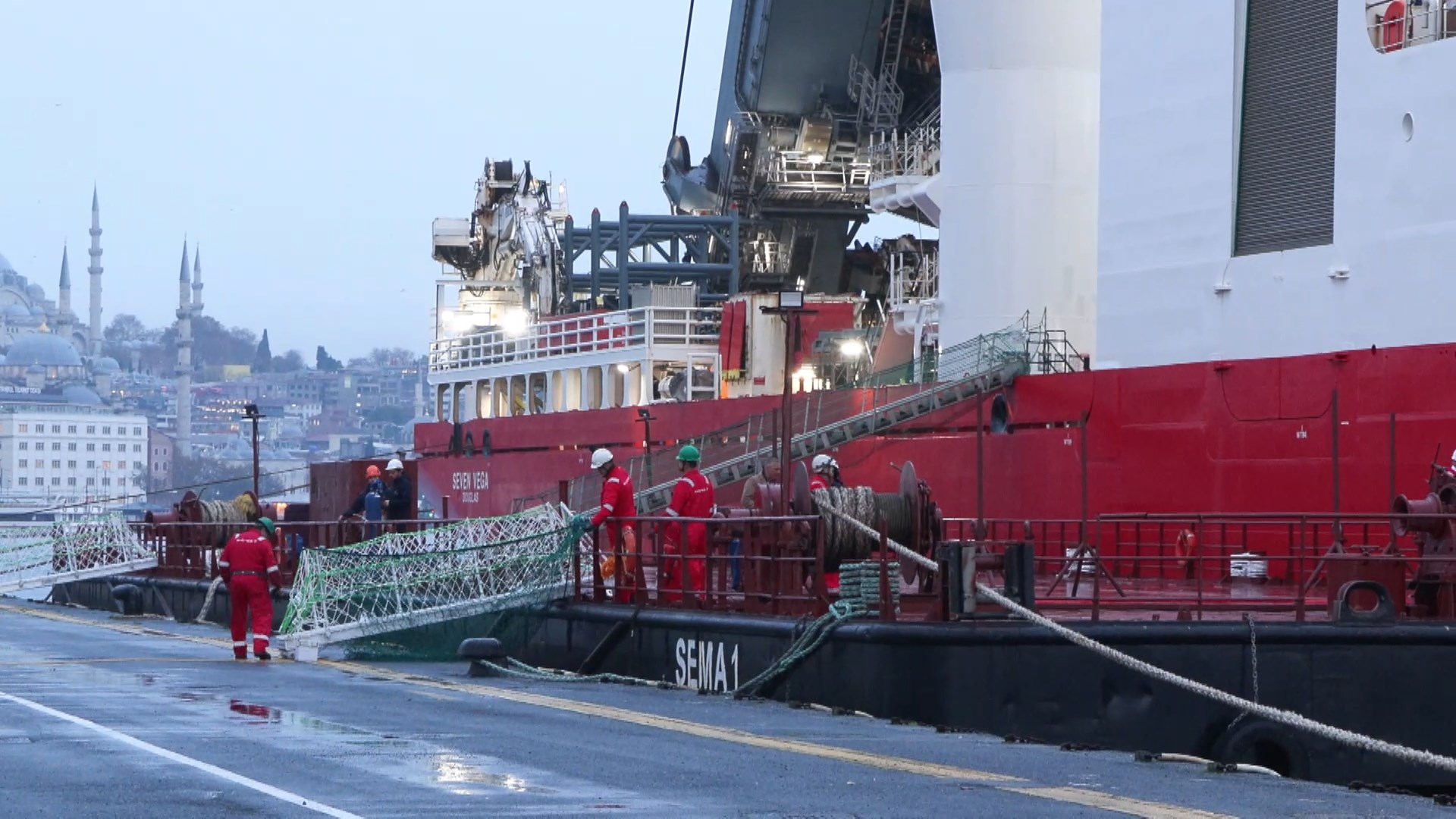 Seven Vega, Deniz Altına Boru Hattı Kuracak Sakarya gaz sahasında