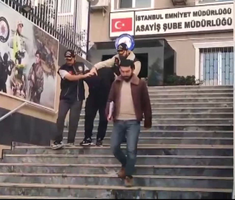 Sancaktepe’de bir iş yerini haraç almak amacıyla kurşunlayan iki şüpheli,