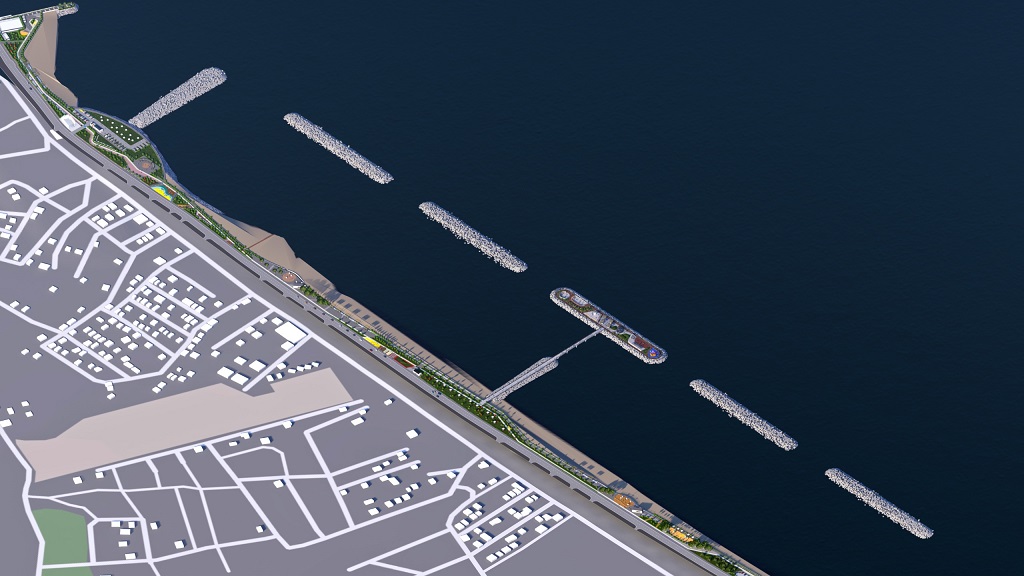 &nbsp; Dalgakıranlar, Enerji Üretimi ve Yeni Sosyal Alanlarla Sahile Çok