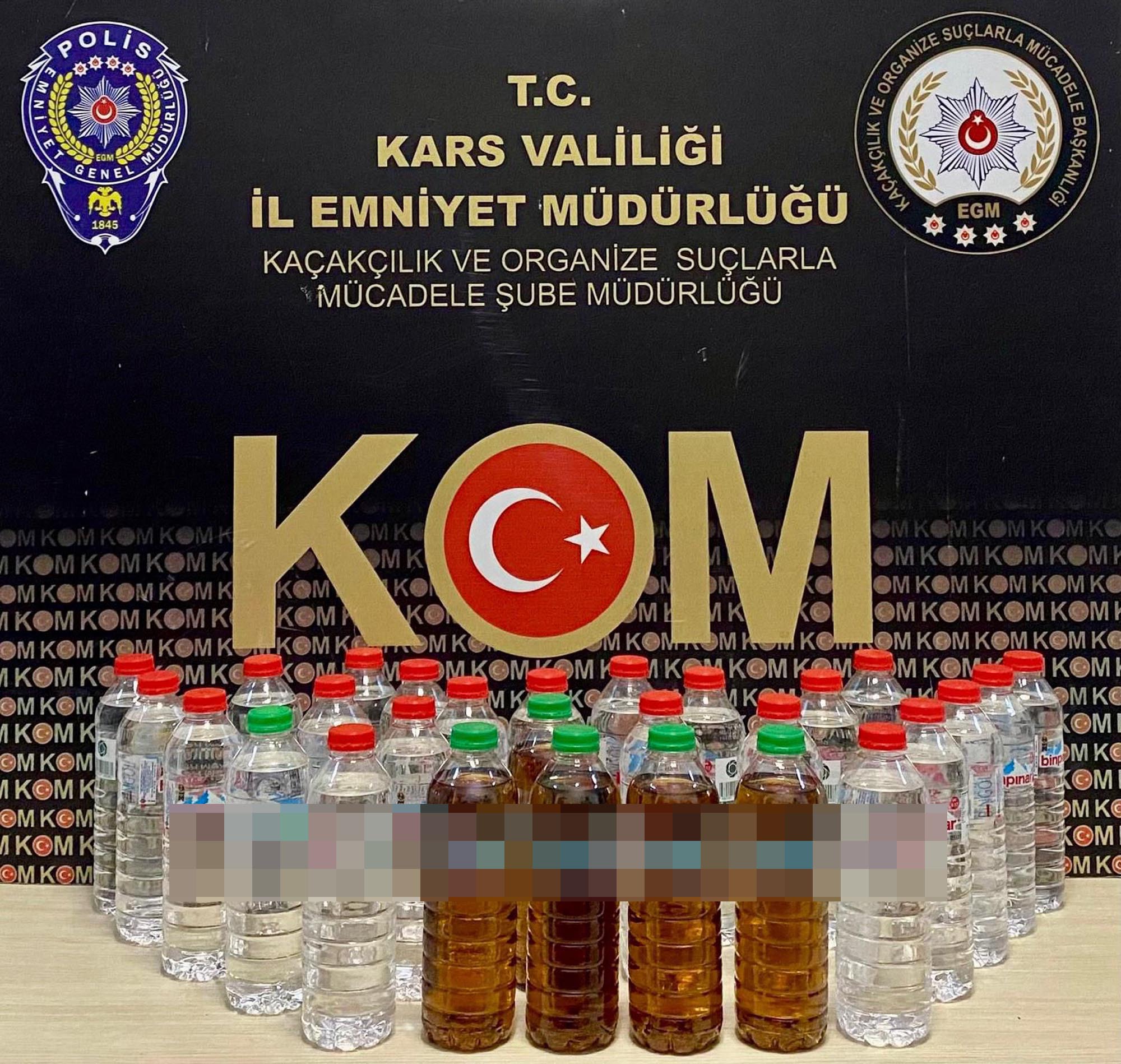 Emniyet Ekiplerinin Merkez ve Kağızman İlçelerinde Düzenlediği Denetimlerde Çok Miktarda