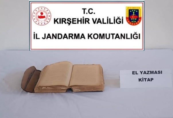 &nbsp; Jandarmadan Tarihi Eser Operasyonu Kırşehir’de jandarma ekiplerinin düzenlediği operasyonda,