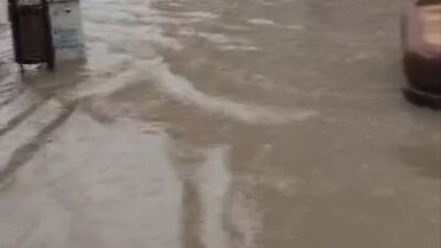 &nbsp; Artuklu ve Kızıltepe’de Sokaklar Göle Döndü Mardin’in Artuklu ve