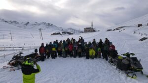 Rize’nin İkizdere İlçesinde Bulunan Ovit Dağı, Uzun Süre Erimeyen Toz