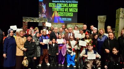 &nbsp; Dünya Engelliler Günü’nde Özel Çocuklar Sahne Aldı Fatih Belediyesi,
