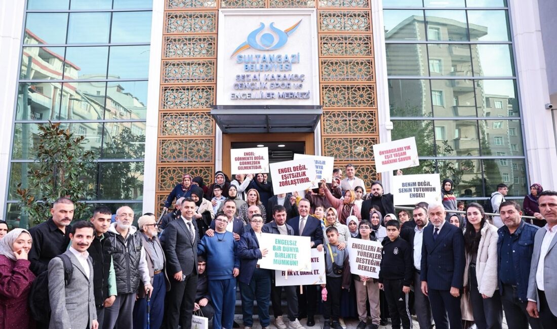 &nbsp; 3 Aralık Dünya Engelliler Günü’nde Farkındalık Mesajı Sultangazi Belediyesi,