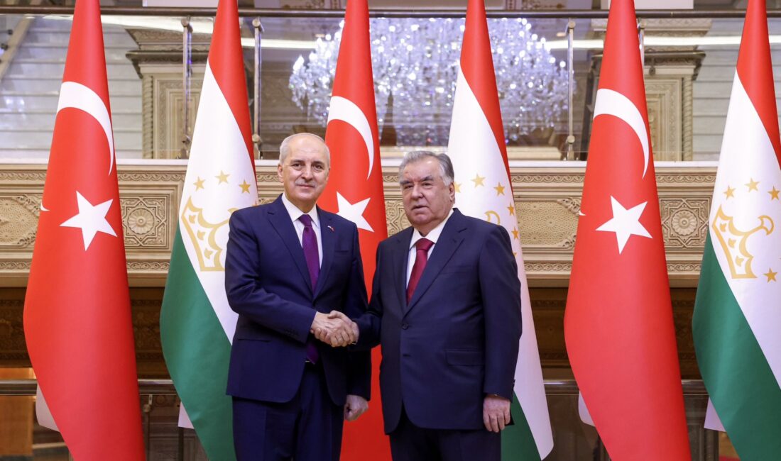 TBMM Başkanı Numan Kurtulmuş, resmi ziyaret için bulunduğu Tacikistan’ın başkenti