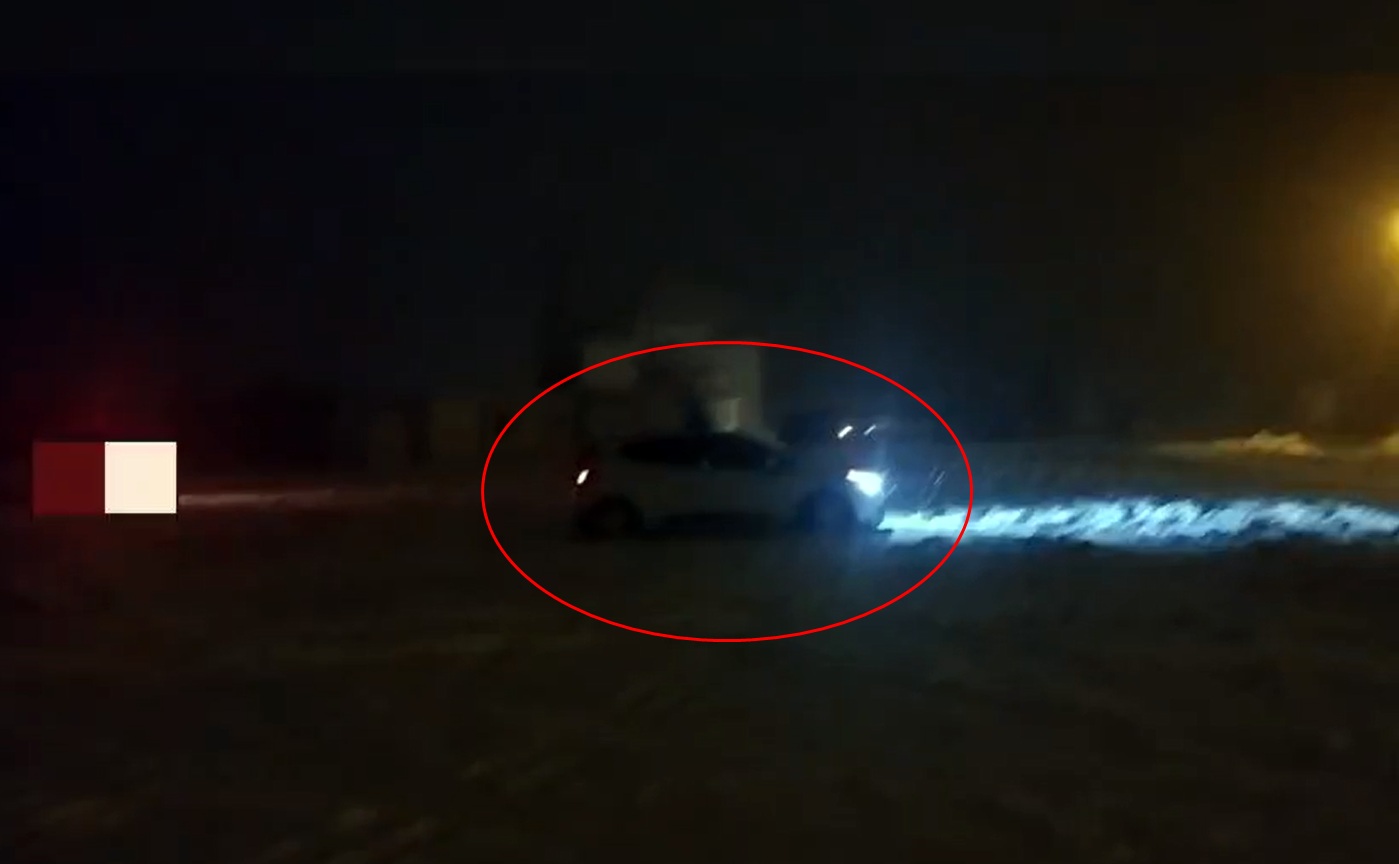 Bursa’nın kış turizm merkezi Uludağ’da otomobiliyle drift atan 19 yaşındaki