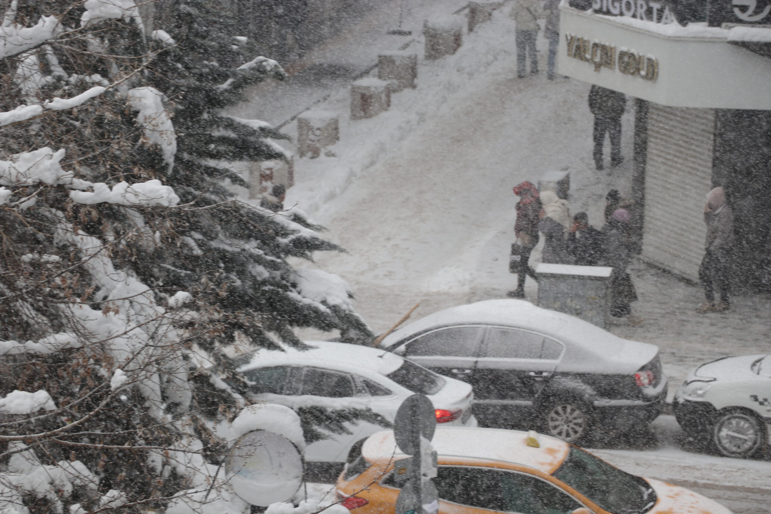 Van genelinde etkili olan yoğun kar yağışı, buzlanma ve sis