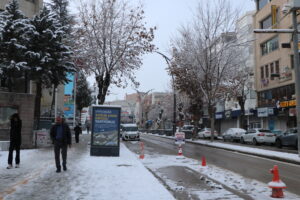 &nbsp; Van Genelinde Kar Yağışı Etkisini Sürdürüyor Van’da dün gece