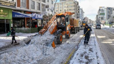 Van Genelinde Kar Yağışı Nedeniyle Kapanan 389 Yerleşim Yerinden Büyük