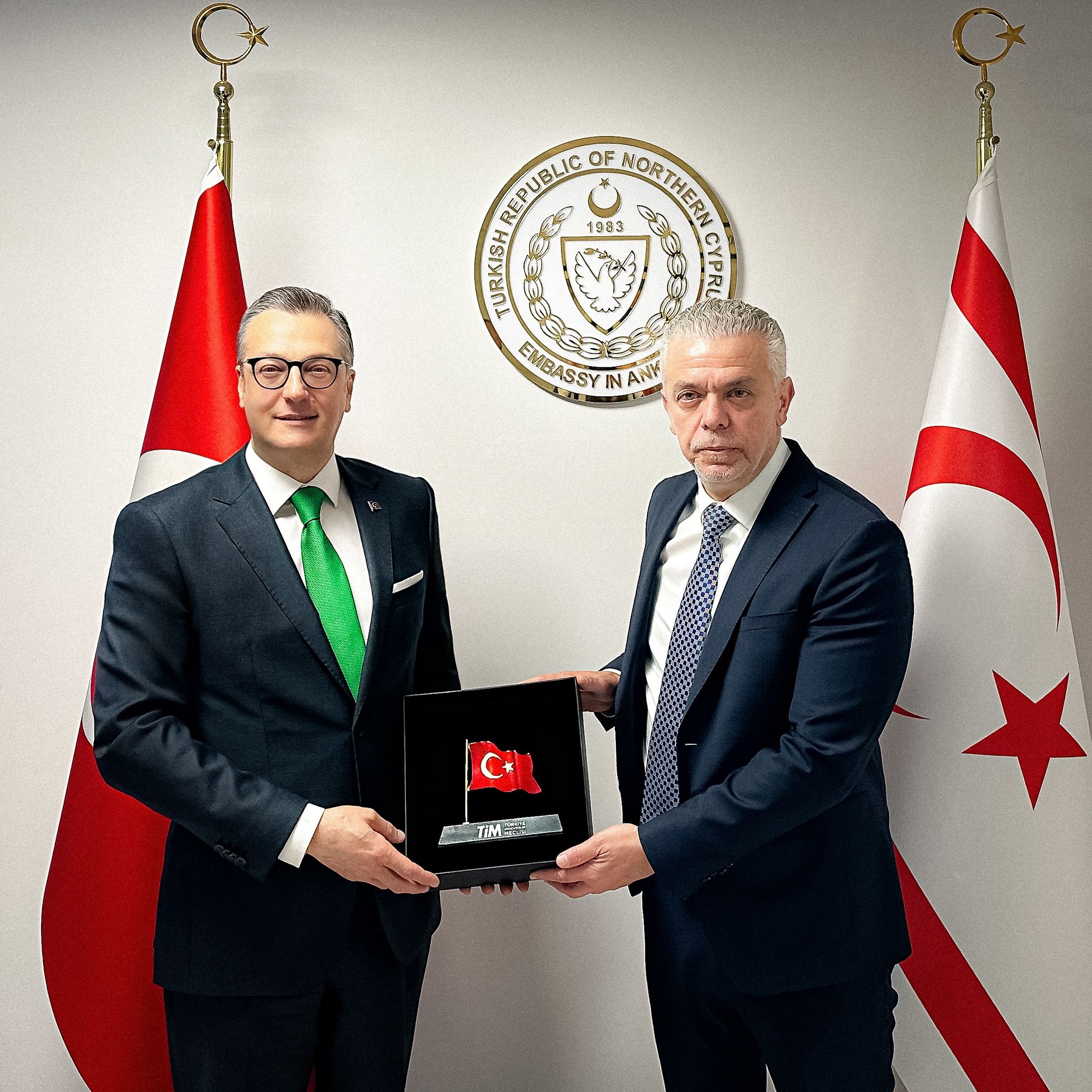 TİM Ankara Temsilcisi Salih Güner Gülyeşil, Kuzey Kıbrıs Türk Cumhuriyeti’nin