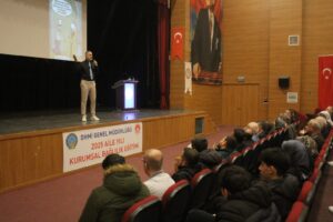 Siirt Milli Eğitim Müdürlüğü Konferans Salonunda, 5 Aralık 2025 tarihinde