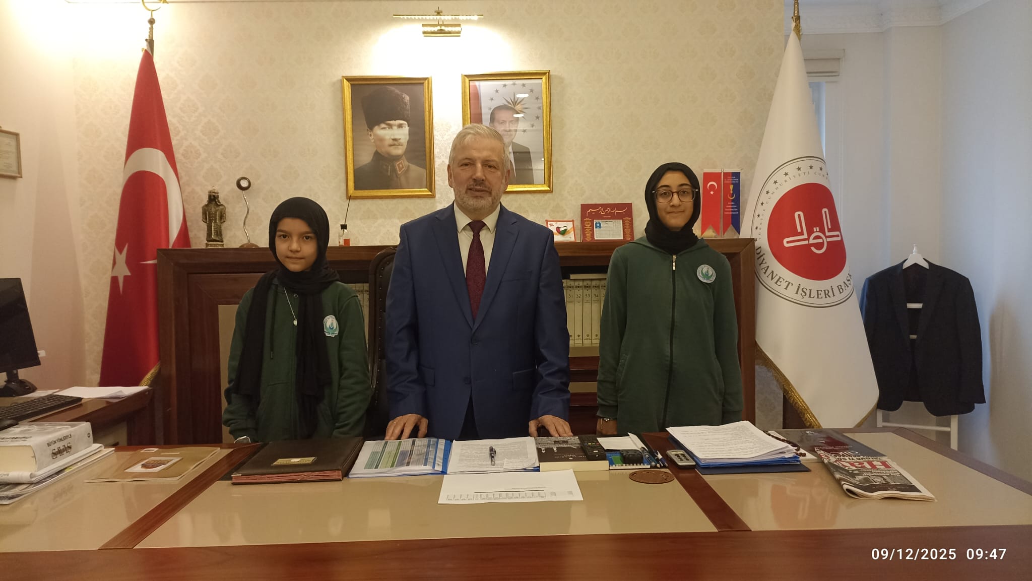 Yalova Hafız Kız İmam Hatip Ortaokulu öğrencileri Elif Rana Acar