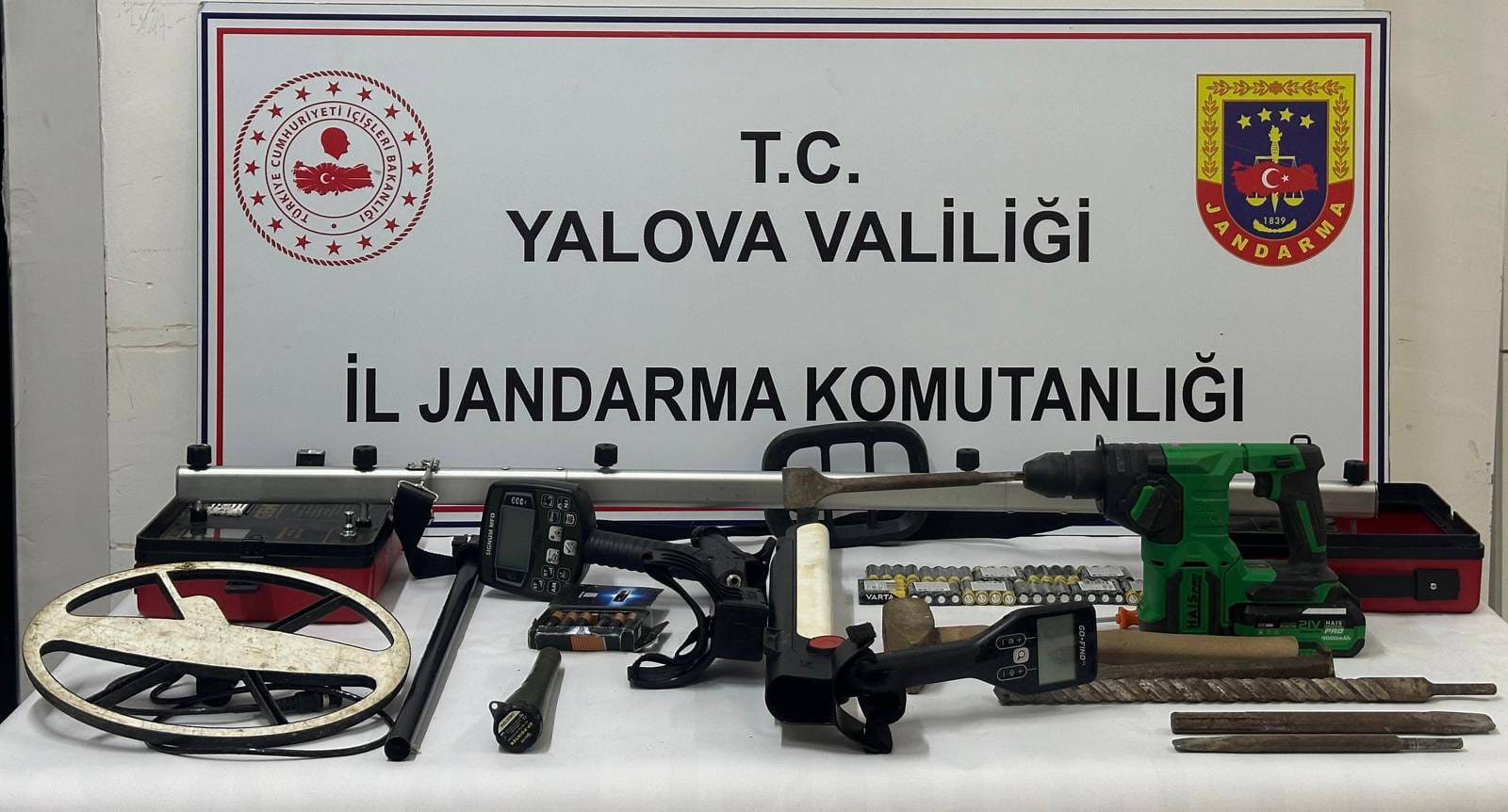 Yalova İl Jandarma Komutanlığı ekipleri, kültür ve tabiat varlıklarının korunmasına