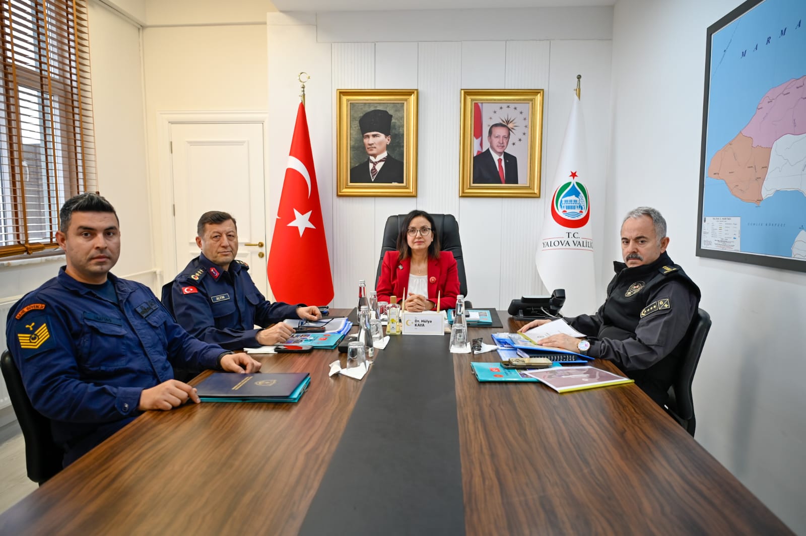 Vali Dr. Hülya Kaya Başkanlığında Gerçekleştirilen Toplantıda, Yalova’nın 2025 Yılı