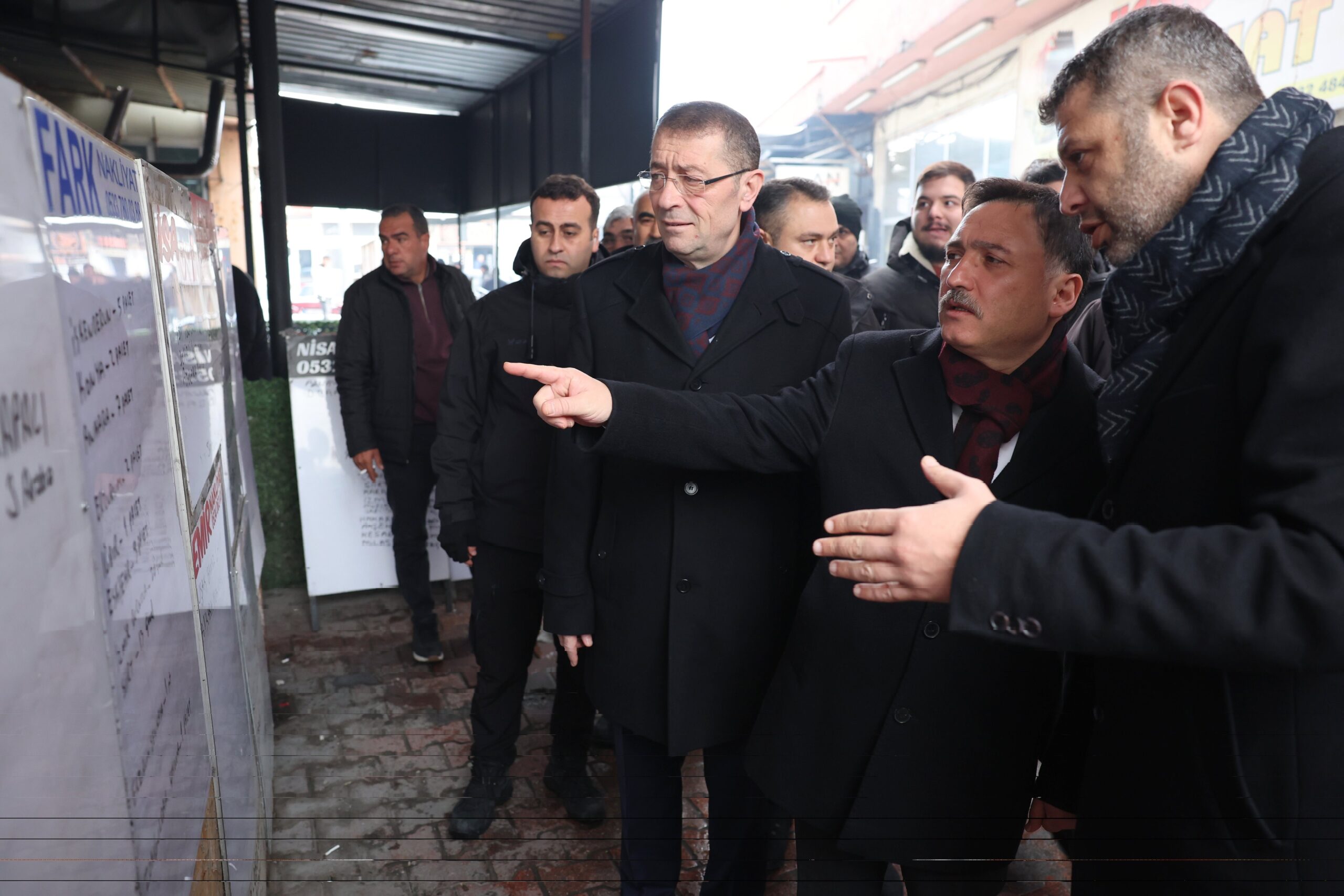 Vali Çiçek, Nakliyeciler Sitesi’nde Esnafın Talep ve Önerilerini Dinledi Kayseri