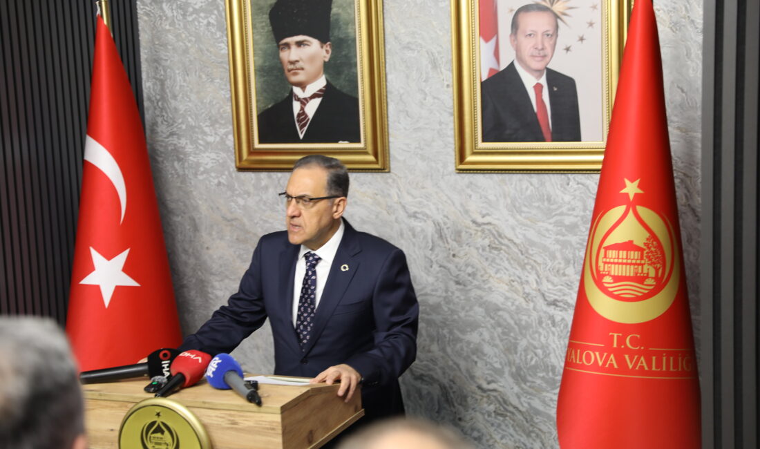 Yalova Valisi Dr. Ahmet Hamdi Usta, bugün sabah saatlerinde Yalova