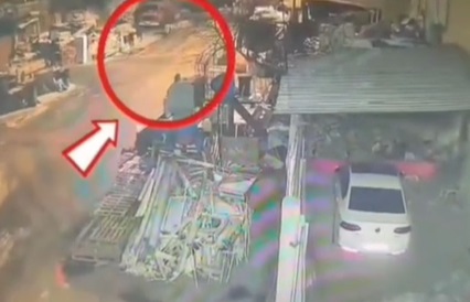 Kayseri’nin Kocasinan ilçesinde bir iş yerinden 500 kilo hurda malzeme