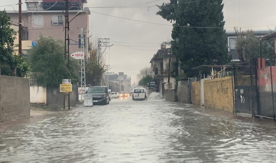 Meteoroloji Genel Müdürlüğü’nün (MGM) uyarılarının ardından Adana genelinde etkili olan