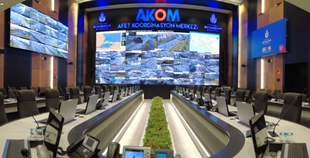 İstanbul Büyükşehir Belediyesi Afet Koordinasyon Merkezi (AKOM), İstanbul için kritik