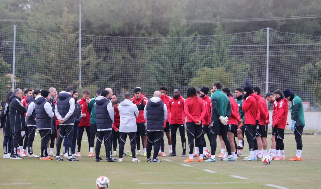 Süper Lig ekiplerinden Hesap.com Antalyaspor, sezonun ikinci yarısı için hazırlıklarını