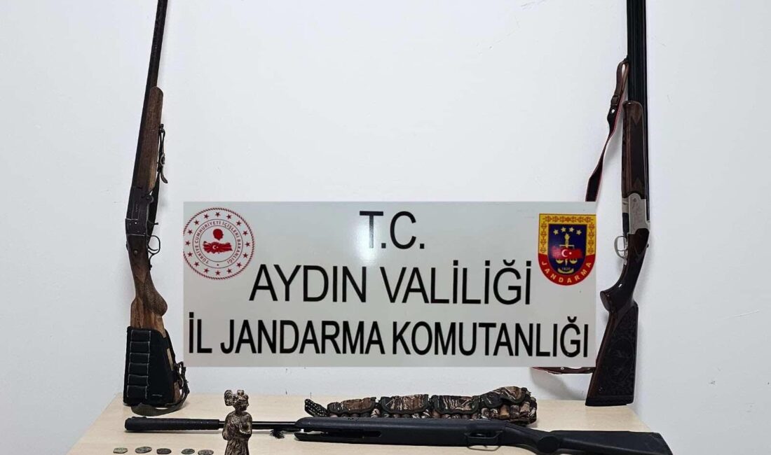 Aydın’da jandarma ekipleri tarafından Söke ve Germencik ilçelerinde düzenlenen eş