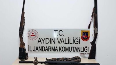 Aydın’da jandarma ekipleri tarafından Söke ve Germencik ilçelerinde düzenlenen eş