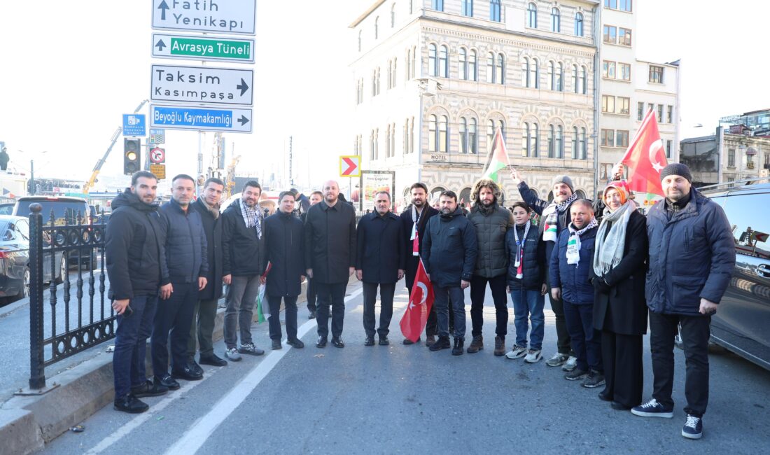 AK Parti Genel Başkan Yardımcısı Büyükgümüş, İstanbul’daki Büyük Filistin Mitingine