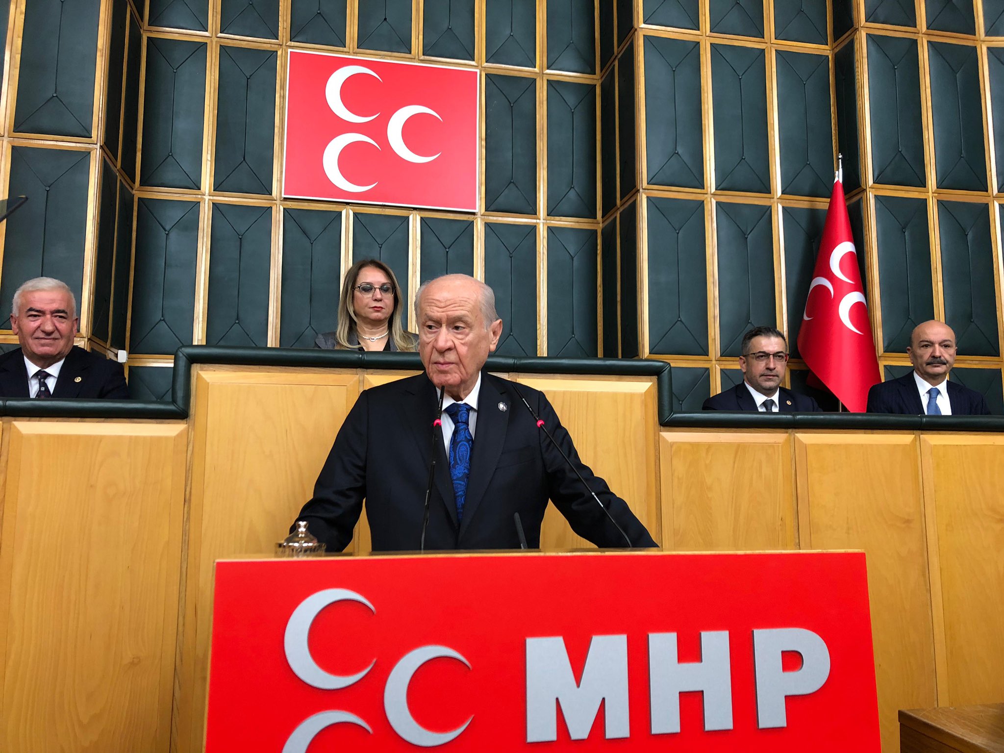 MHP Genel Başkanı Devlet Bahçeli, partisinin TBMM Grup Toplantısı’nda yaptığı