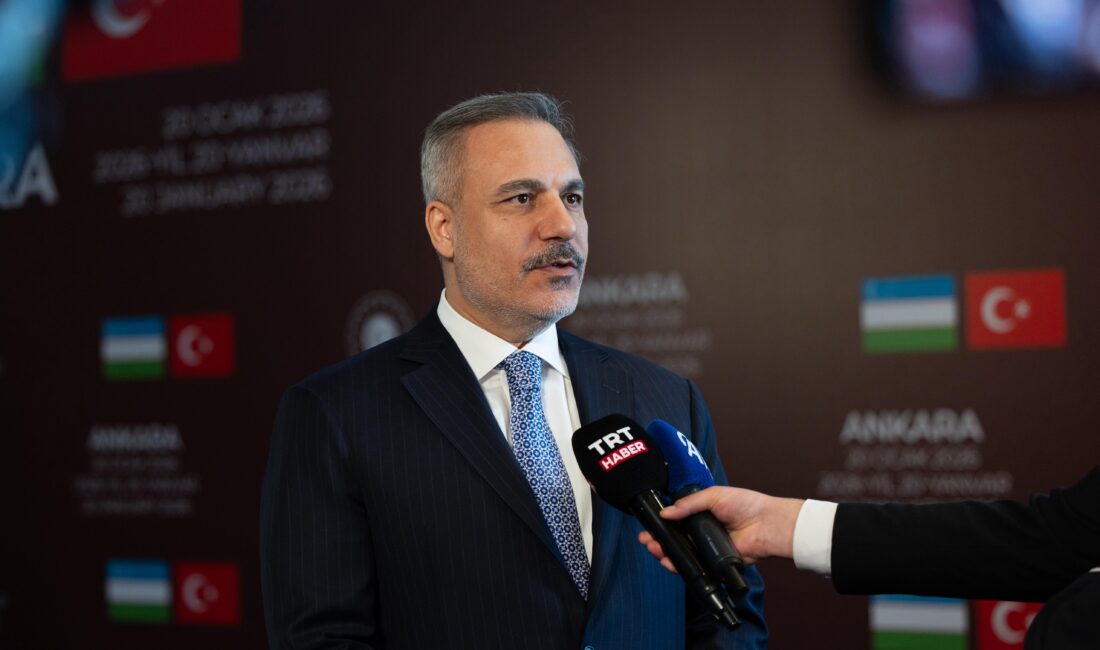 Dışişleri Bakanı Hakan Fidan, Ankara’da düzenlenen Türkiye-Özbekistan Ortak Stratejik Planlama