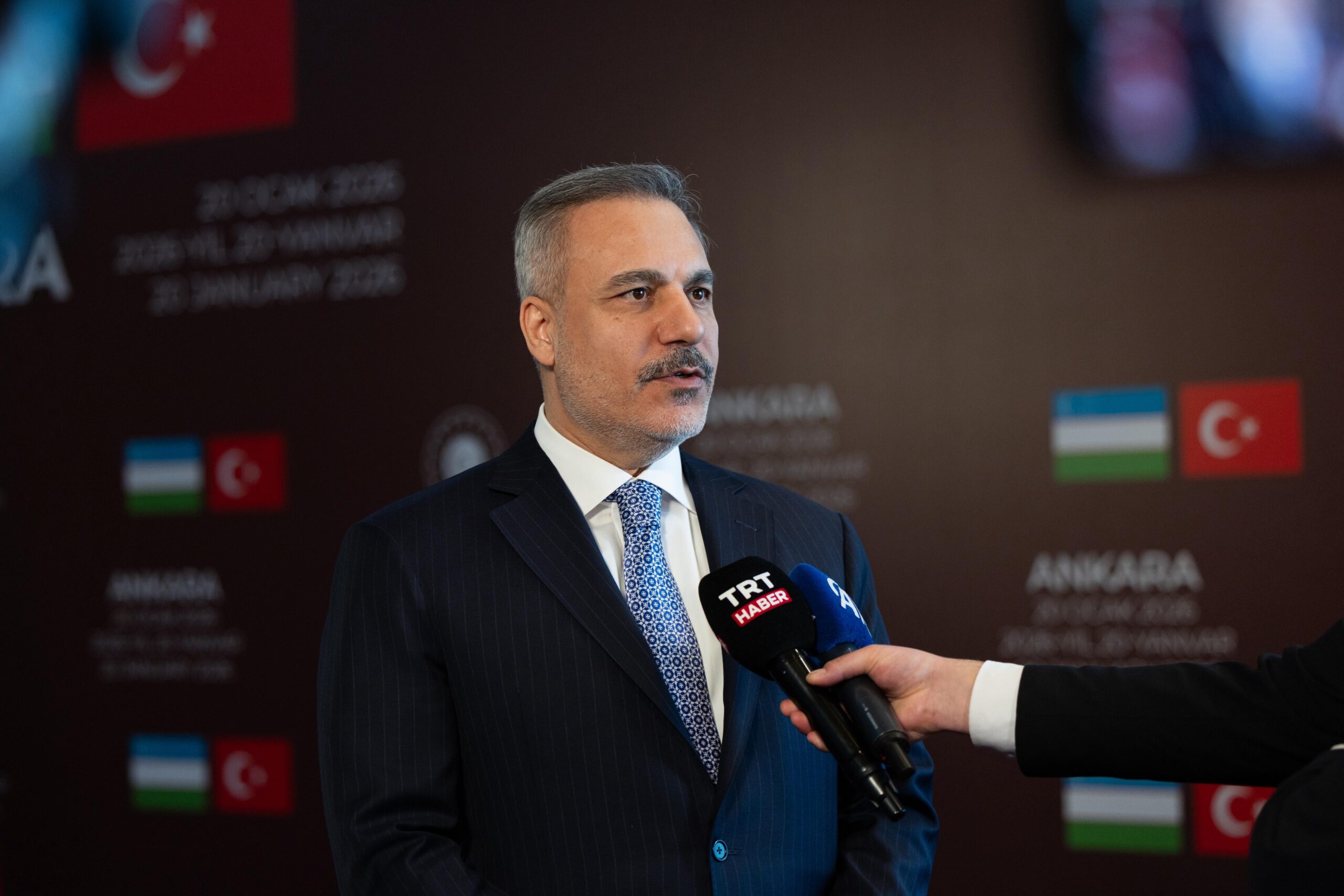 Dışişleri Bakanı Hakan Fidan, Ankara’da düzenlenen Türkiye-Özbekistan Ortak Stratejik Planlama