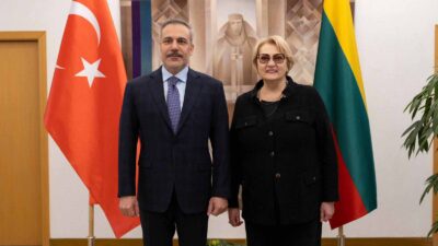Dışişleri Bakanı Hakan Fidan, Litvanya’nın başkenti Vilnius’ta gerçekleştirdiği temaslar kapsamında
