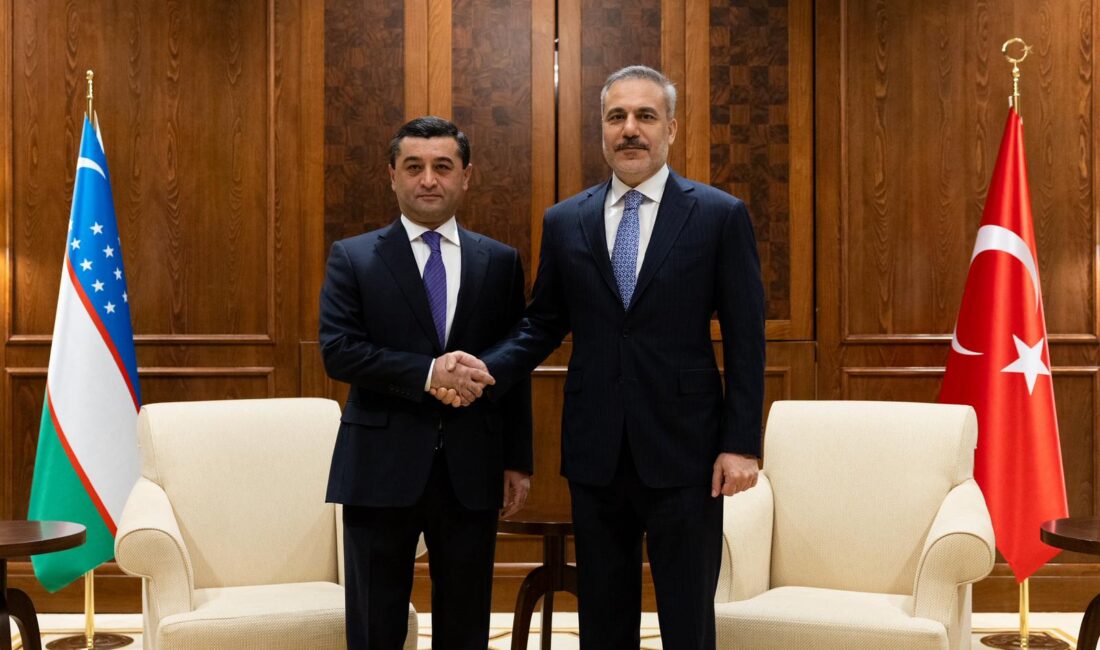 Dışişleri Bakanı Hakan Fidan, Özbekistan Dışişleri Bakanı Bahtiyor Saidov ile