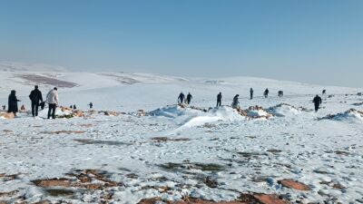 Batman’da etkili olan yoğun kar yağışı ve dondurucu soğuklar nedeniyle