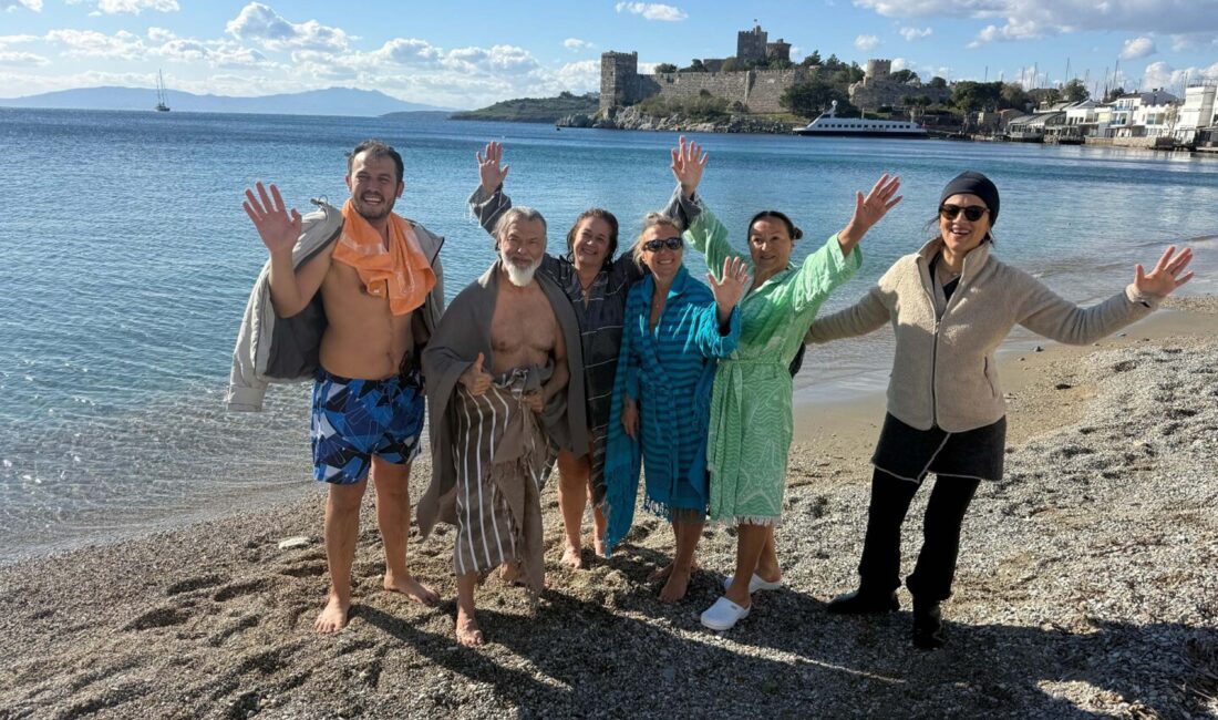 Hava Sıcaklığının 7 Dereceye Kadar Düştüğü Bodrum ve Milas’ta Vatandaşlar