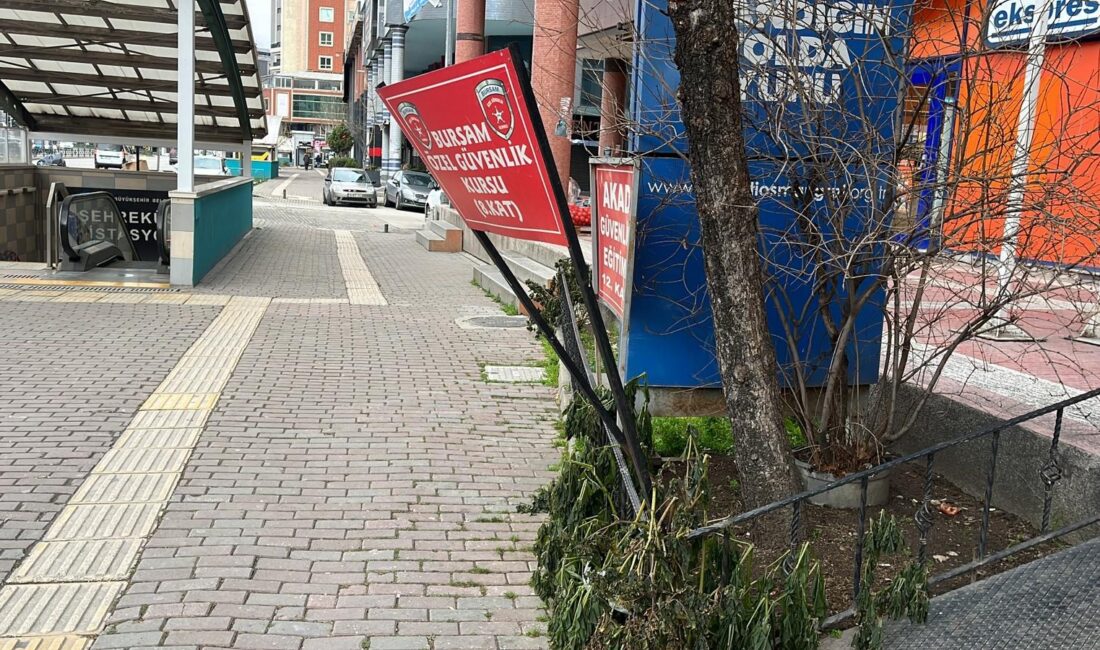 Bursa’da Sabah Saatlerinden İtibaren Etkili Olan Ve Saatteki Hızı 51