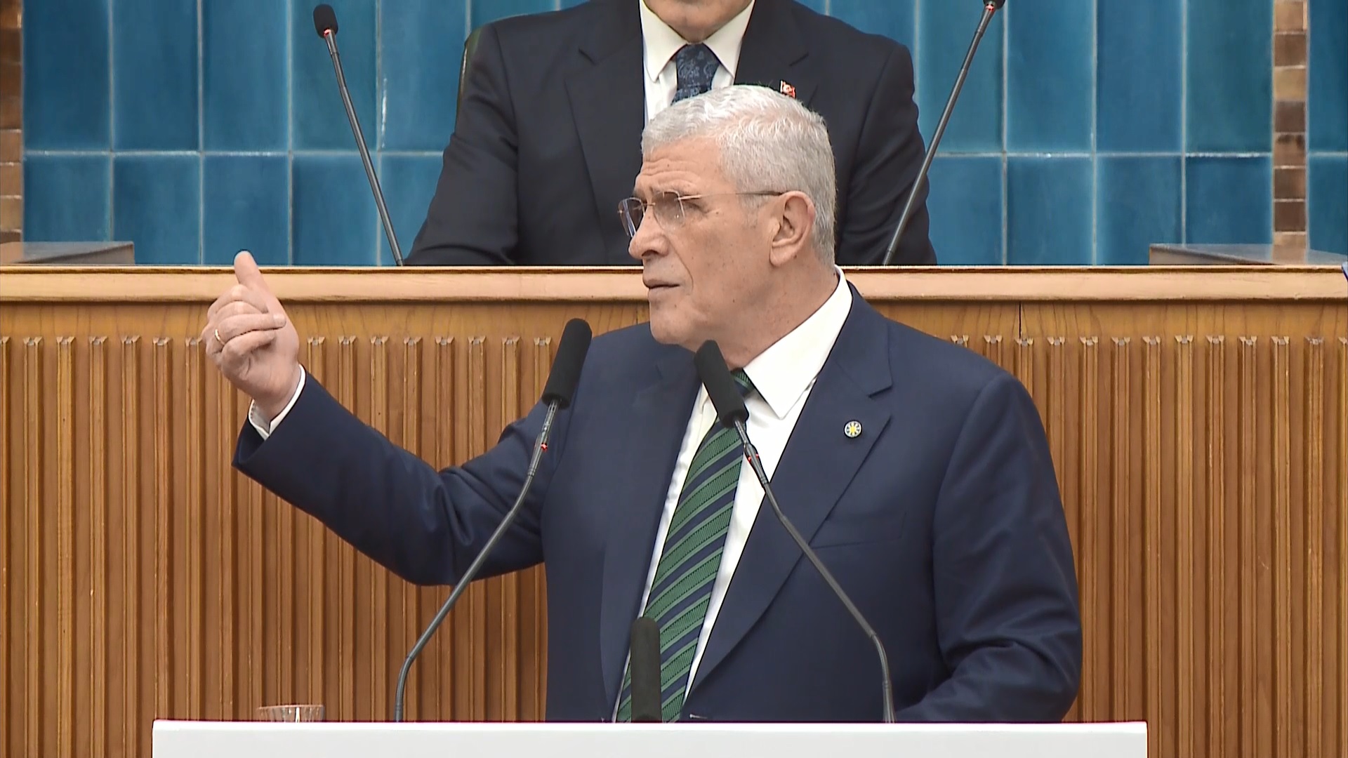 İYİ Parti Genel Başkanı Müsavat Dervişoğlu, partisinin TBMM Grup Toplantısı’nda