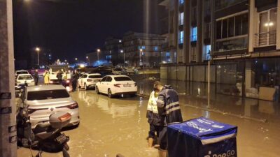 Meteoroloji Genel Müdürlüğü’nün “kuvvetli yağış” uyarısının ardından Edirne ve Kırklareli’de