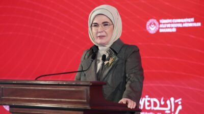 ANKARA / TEKHA Cumhurbaşkanı Recep Tayyip Erdoğan’ın eşi Emine Erdoğan,