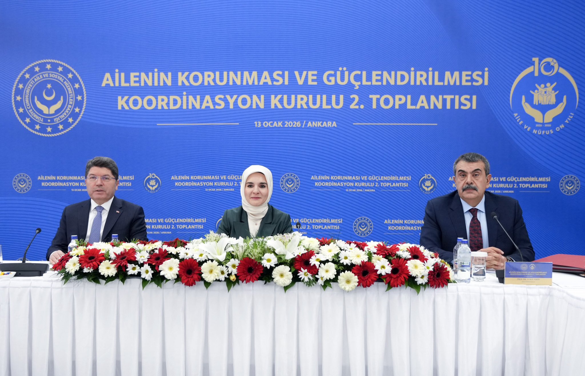 Aile ve Sosyal Hizmetler Bakanı Mahinur Özdemir Göktaş, Aile ve