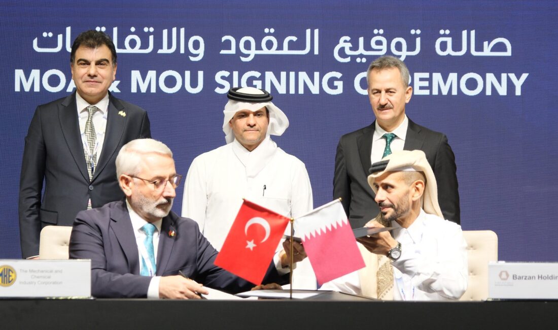 Katar’ın başkenti Doha’da gerçekleştirilen DIMDEX Fuarı’nda, Makine ve Kimya Endüstrisi