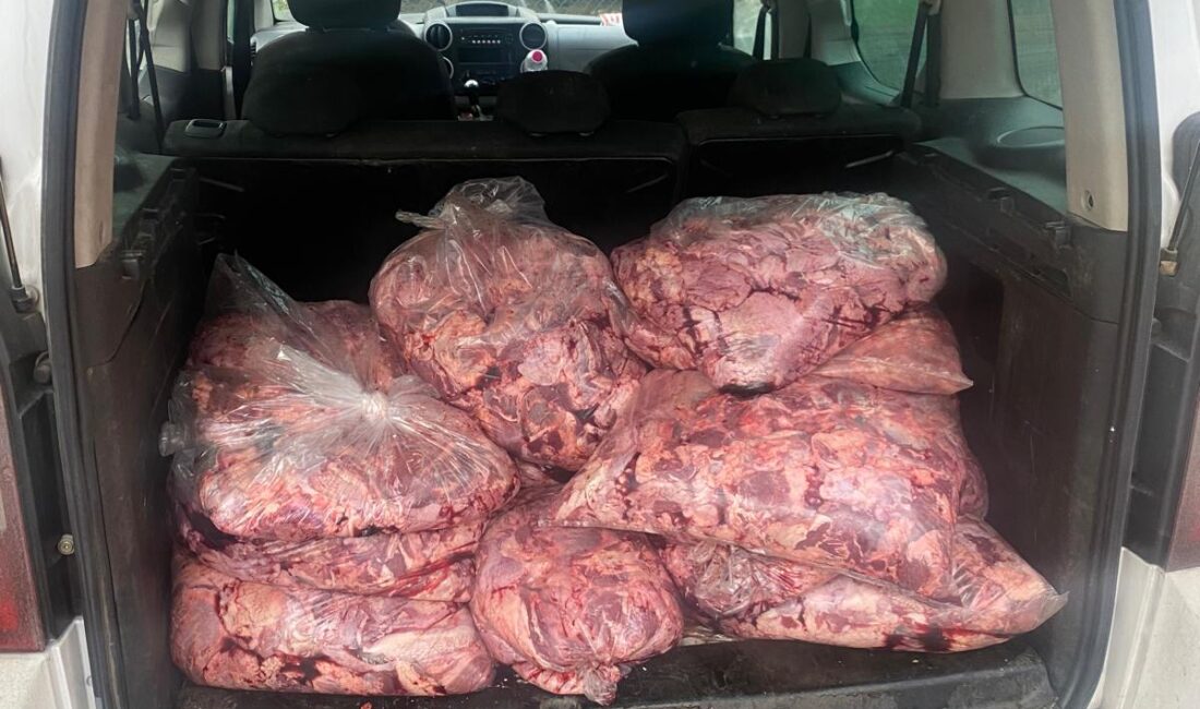 Zonguldak’ta jandarma ekiplerinin gerçekleştirdiği yol kontrolleri sırasında, bir hafif ticari