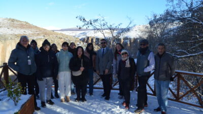 Kapadokya’nın Giriş Kapısı Olarak Bilinen Aksaray’daki Tarihi Vadide, Çinli Turistlerin
