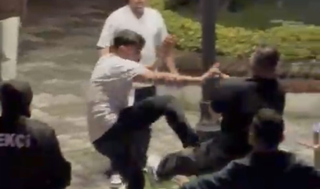 Bartın’da iki grup arasında çıkan tekme ve yumruklu kavgaya mahalle