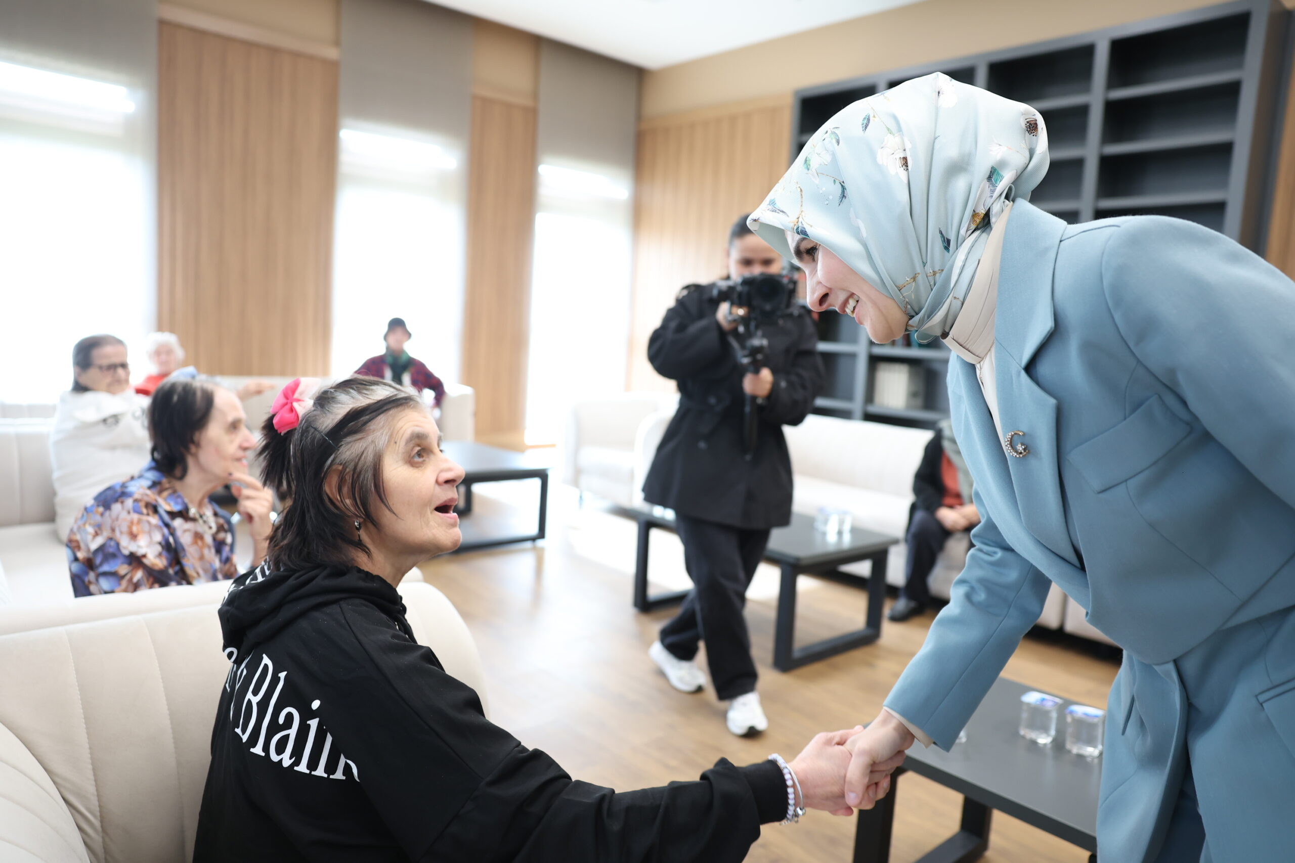 Aile ve Sosyal Hizmetler Bakanı Mahinur Özdemir Göktaş, Darülaceze Sosyal