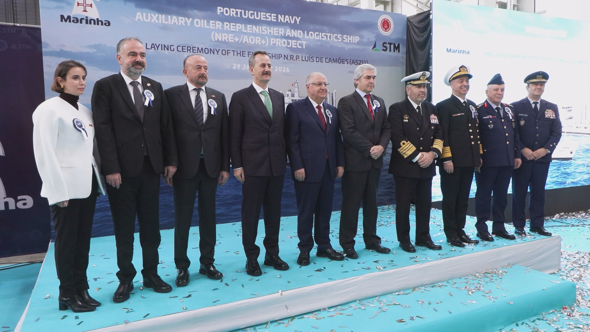 Milli Savunma Bakanı Yaşar Güler, Portekiz Deniz Kuvvetleri için STM