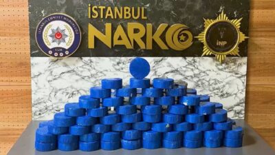 İstanbul Esenyurt’ta şüpheli bir TIR’a düzenlenen operasyonda, aracın lastik jantlarına