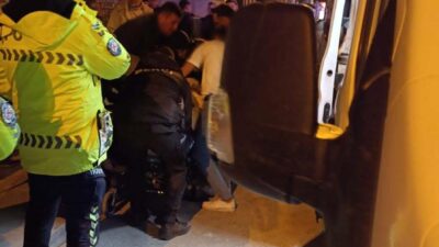 KONYA’nın Karapınar ilçesinde bir kafede çıkan ve sokakta devam eden