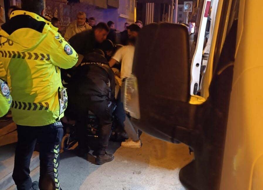 KONYA’nın Karapınar ilçesinde bir kafede çıkan ve sokakta devam eden