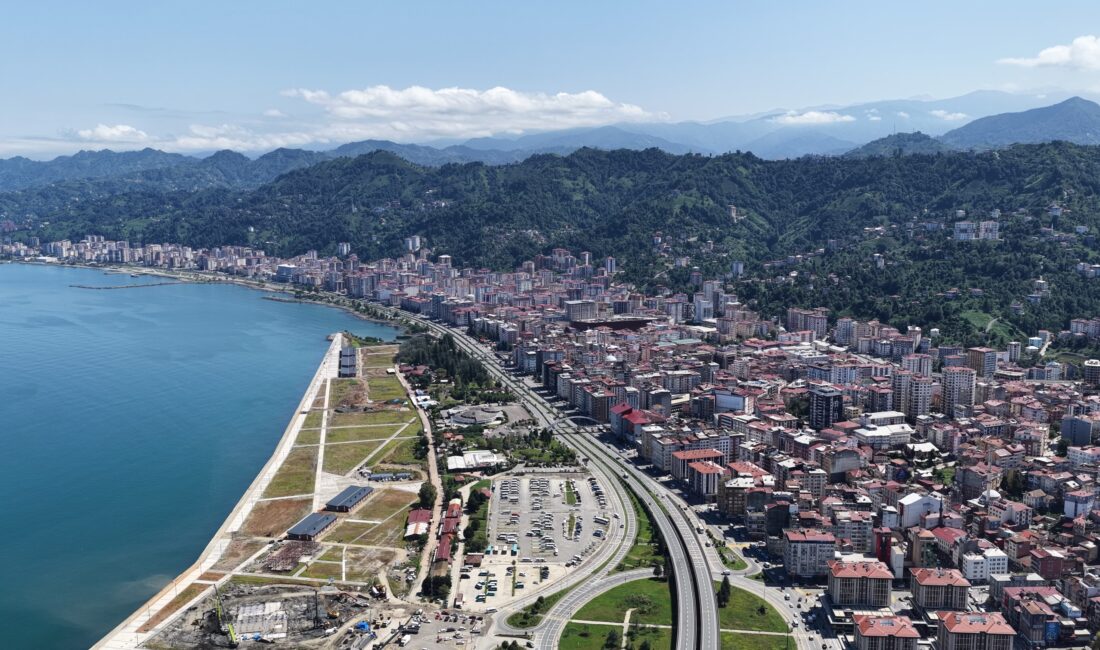 Doğu Karadeniz’in sarp ve engebeli arazi yapısı nedeniyle yapılaşma alanı